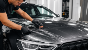 Professional Clear Bra Application