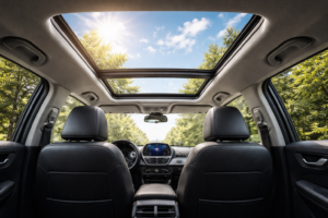 Sunroof Installation in Modern Vehicle