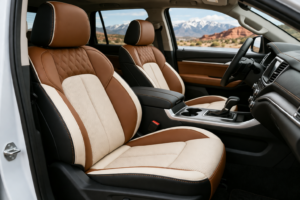 Two-Tone Katzkin Leather Seats Installation