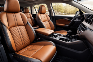 Premium Katzkin Leather Seats in SUV