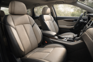 Luxury Katzkin Leather Seats in Vehicle Interior