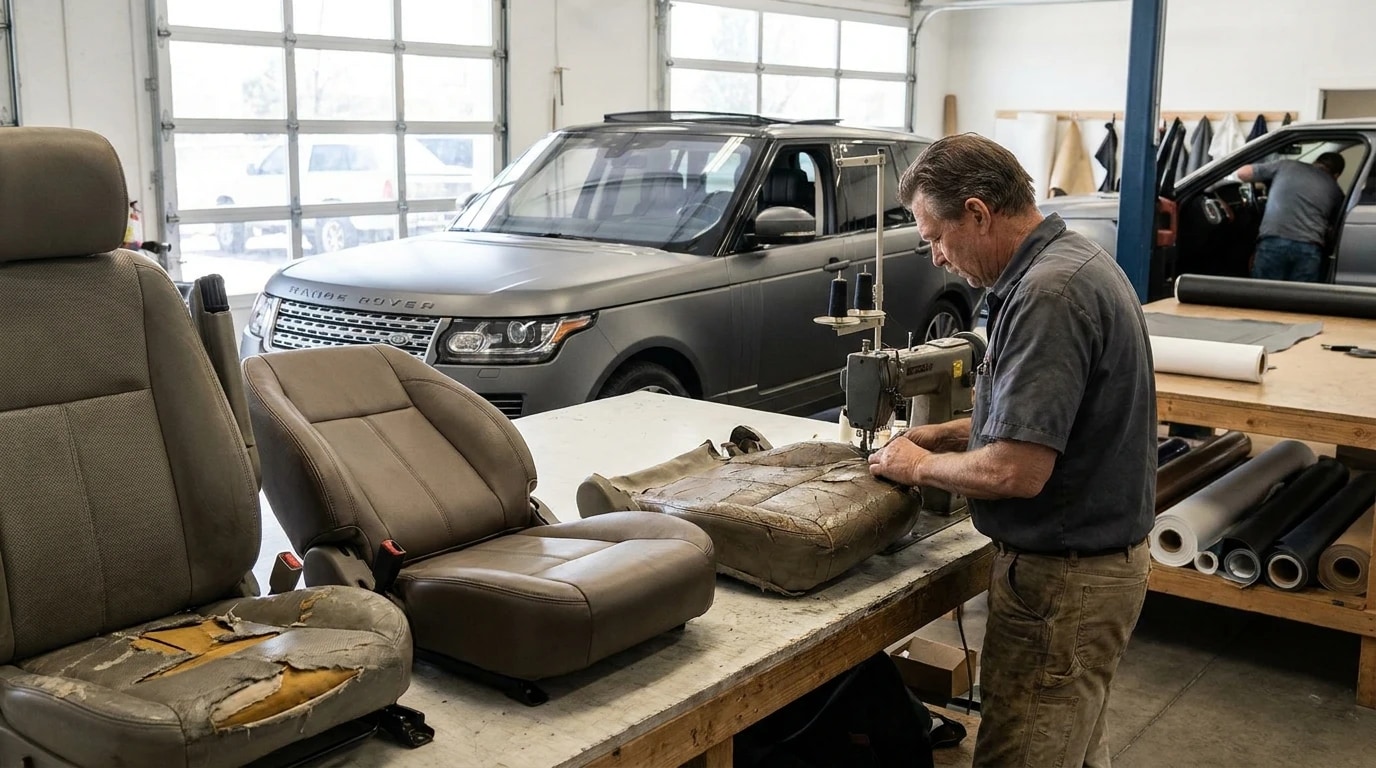 Car Seat Upholstery: When to Repair and When to Replace