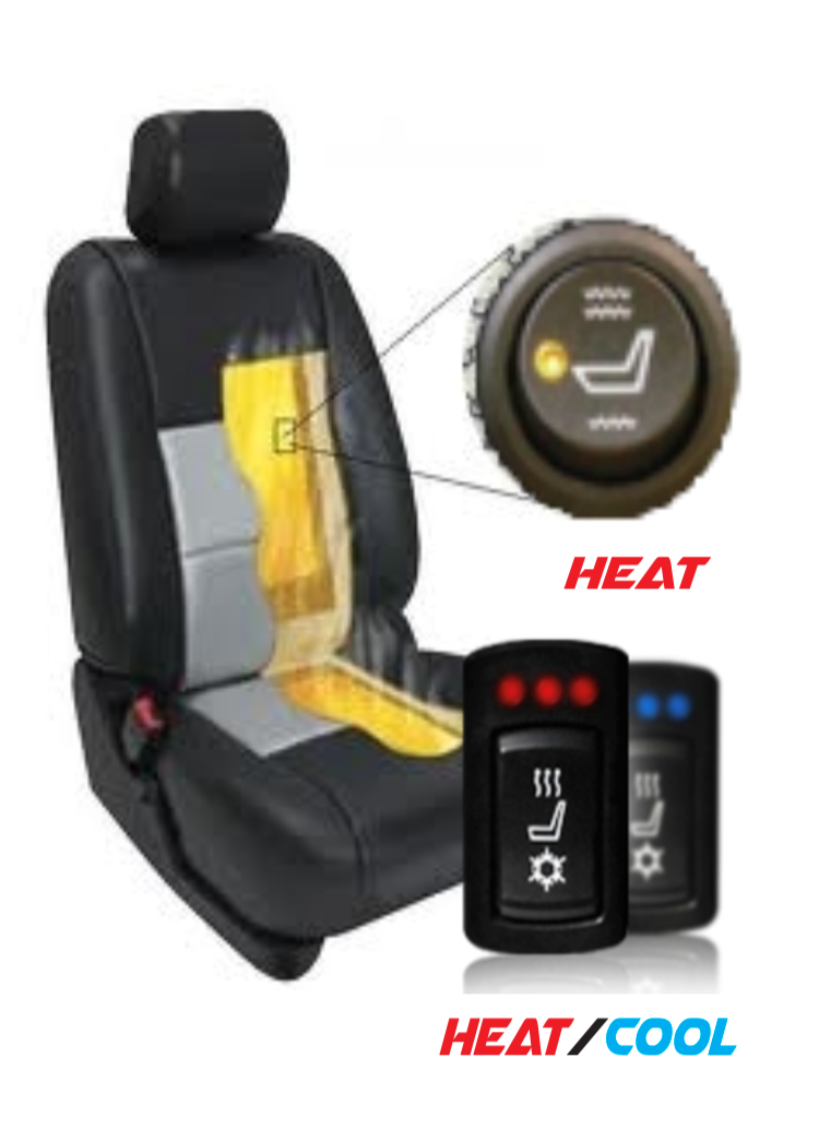 Can you install seat heaters to a vehicle that doesn't come equipped